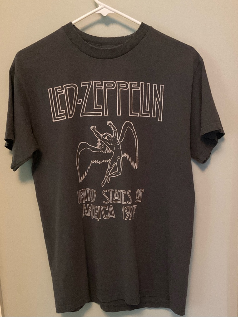 Led Zeppelin Graphic Short Sleeve Tee - Charcoal - Picture 2 of 6